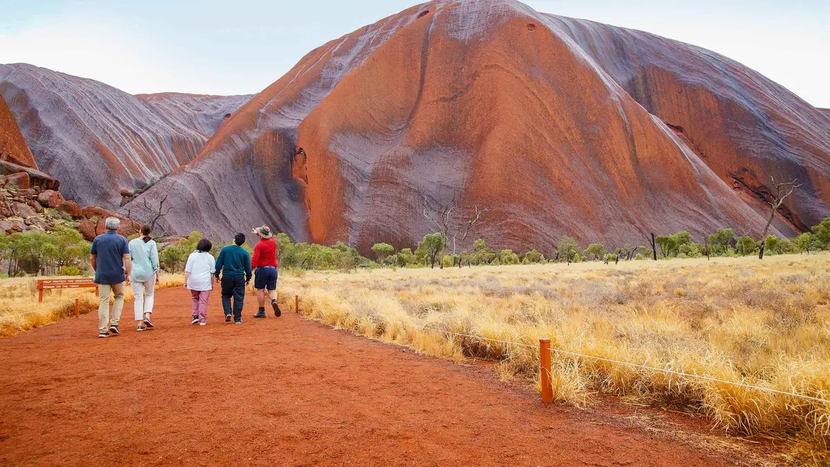 Uluru Base Walk Tour: 10.6 km, Guided, From $147.50